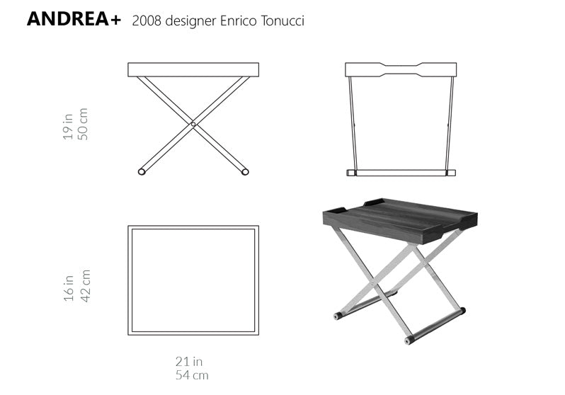 Andrea+ Tray Table