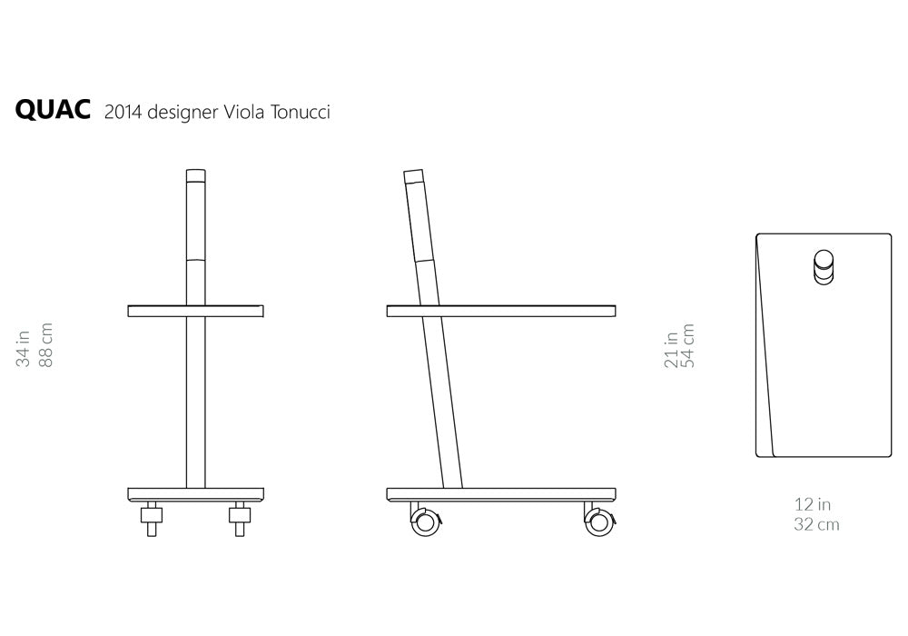 Quac Rolling Cart