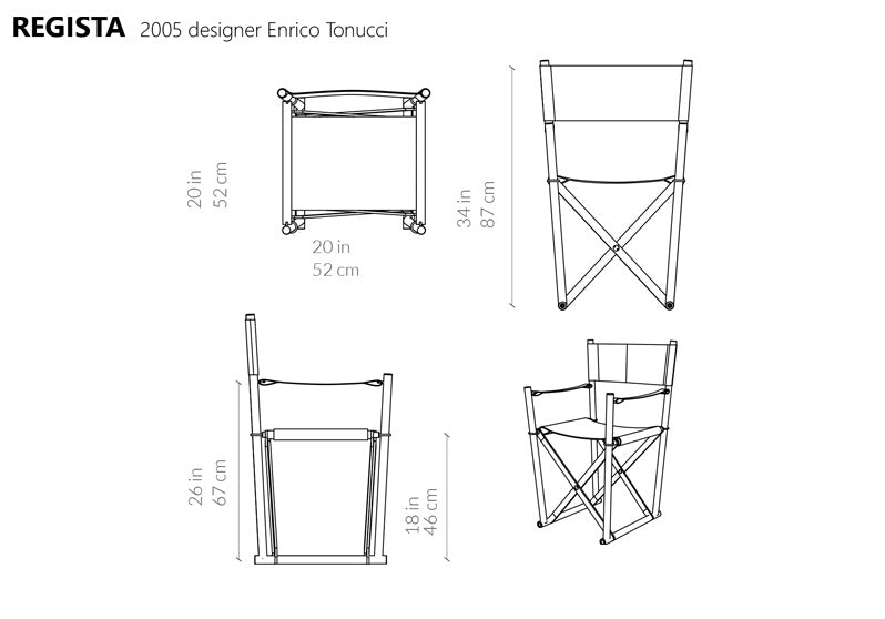 Regista Folding Chair
