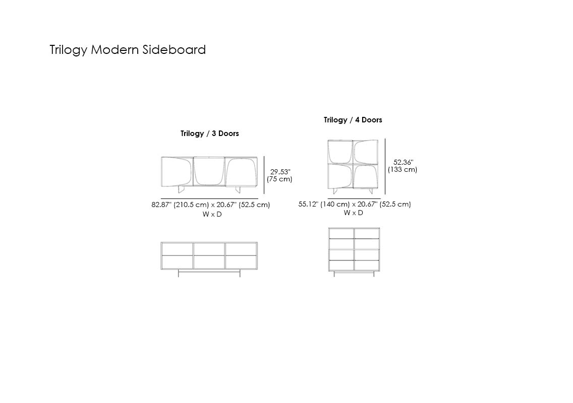 Trilogy Modern Sideboard