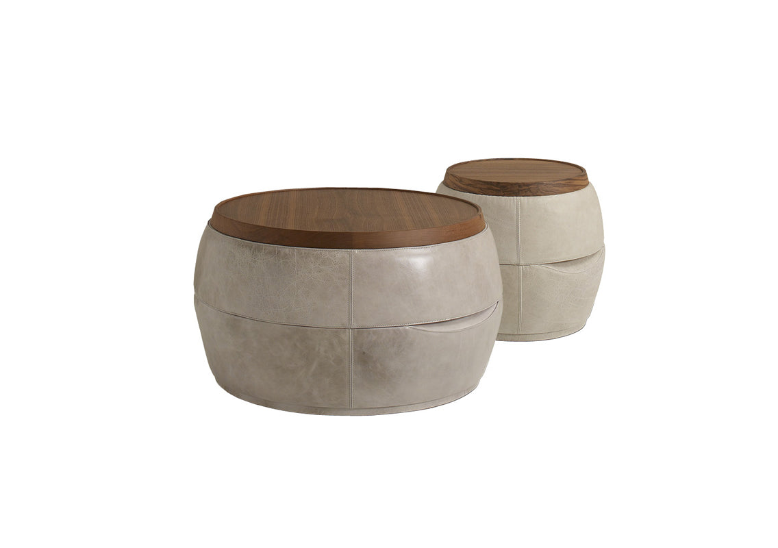 Barrel Luxury Pouf