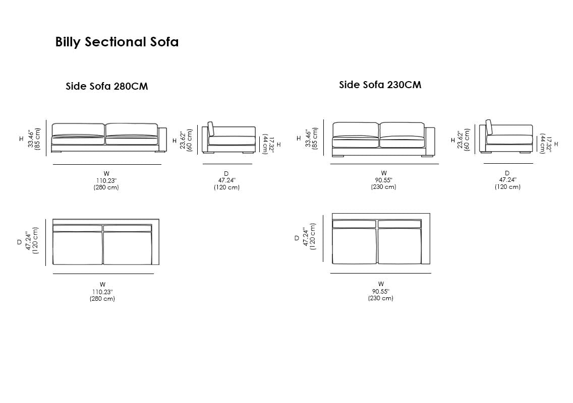 Billy Sectional Sofa