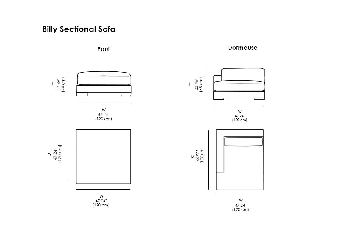 Billy Sectional Sofa