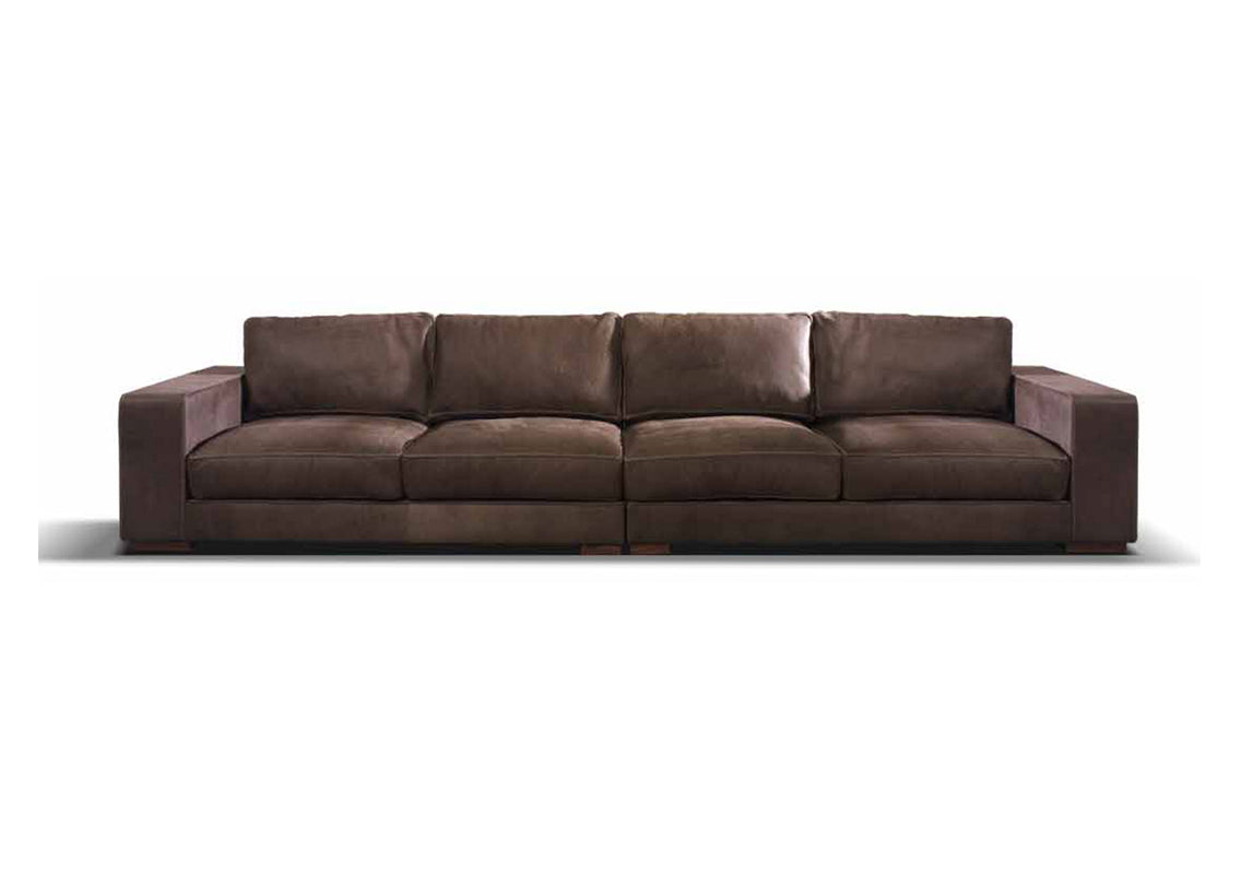 Bobbie Sectional Sofa With Padded Armrest