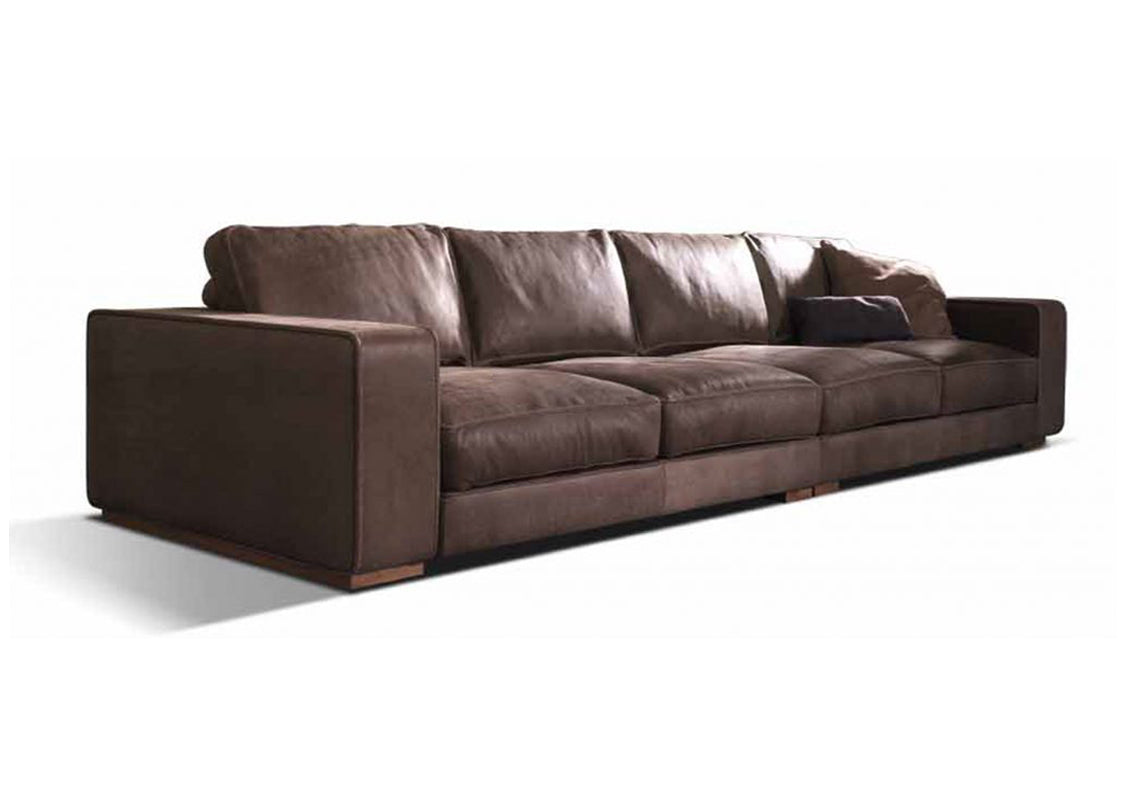 Bobbie Sectional Sofa With Padded Armrest