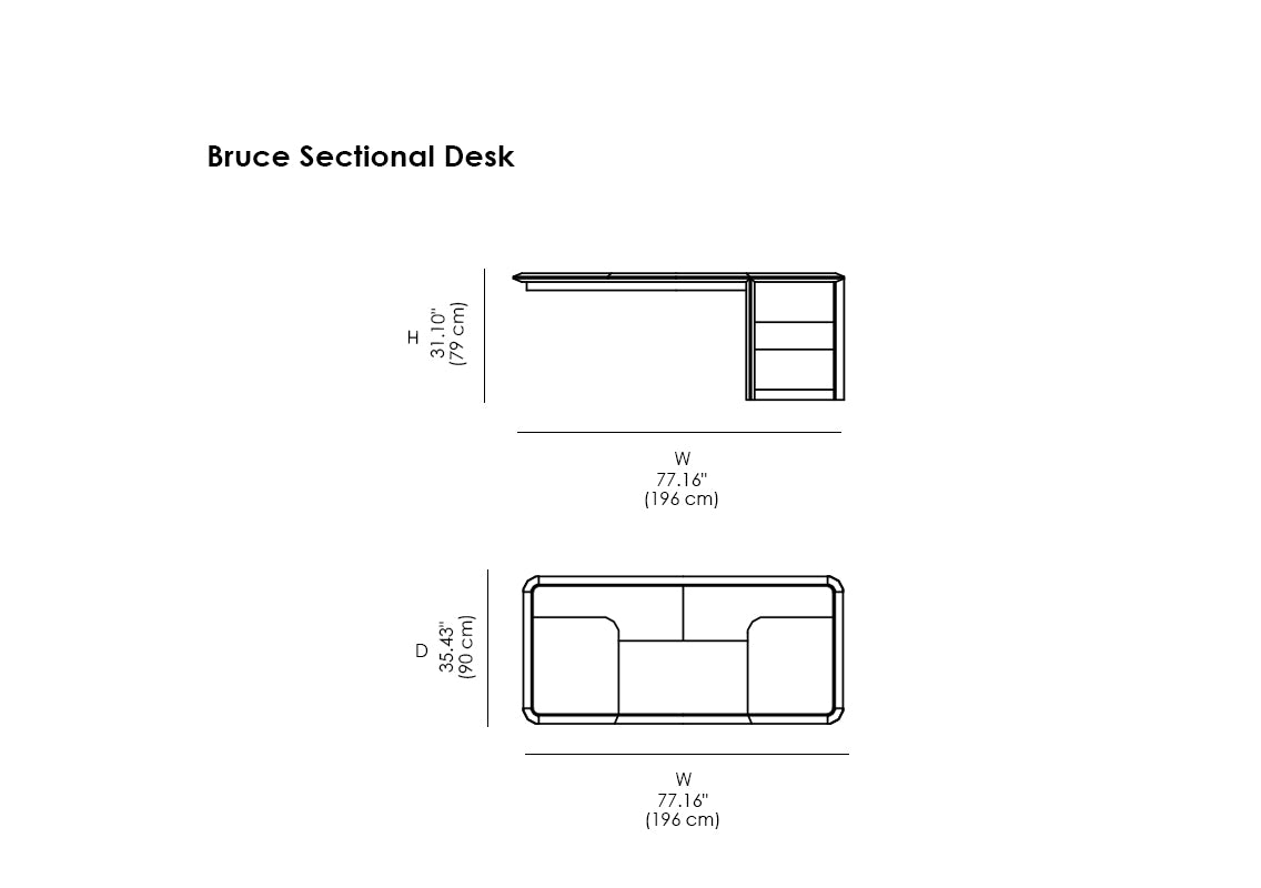 Bruce Sectional Desk