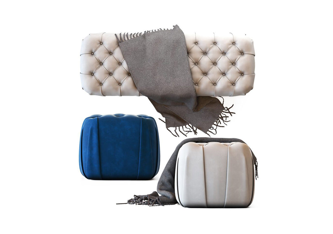 Fly Square Pouf