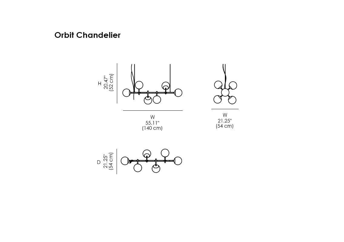 Orbit Chandelier