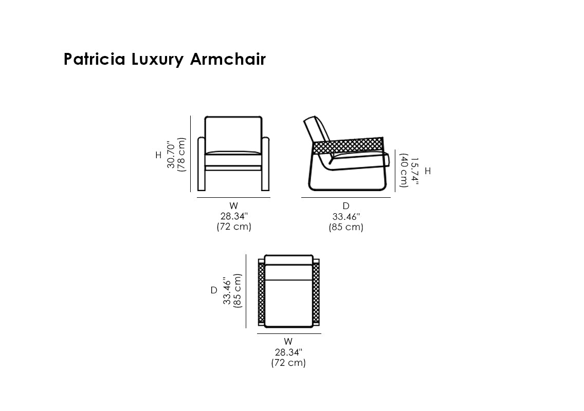 Patricia Luxury Armchair