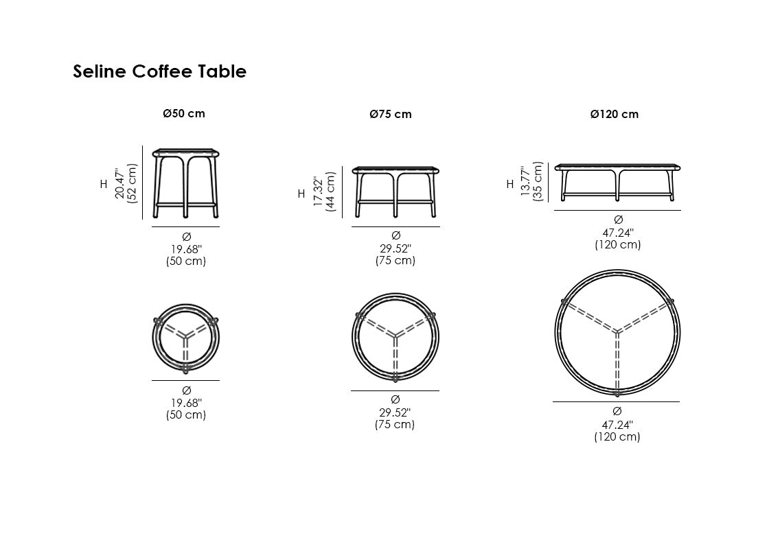 Seline Round Coffee Table