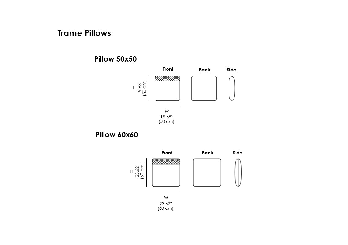 Tramé Pillows