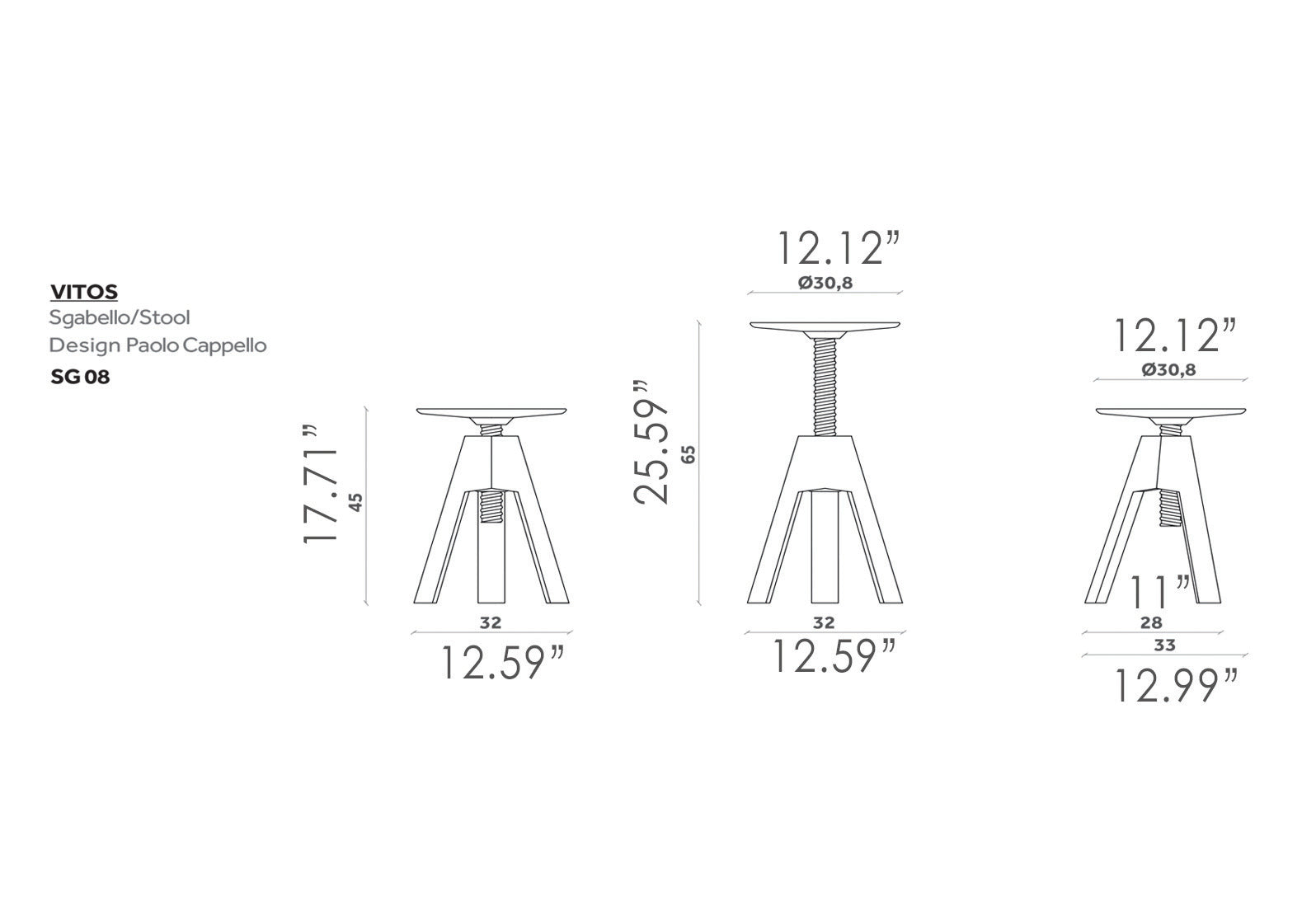 Vitos Stool