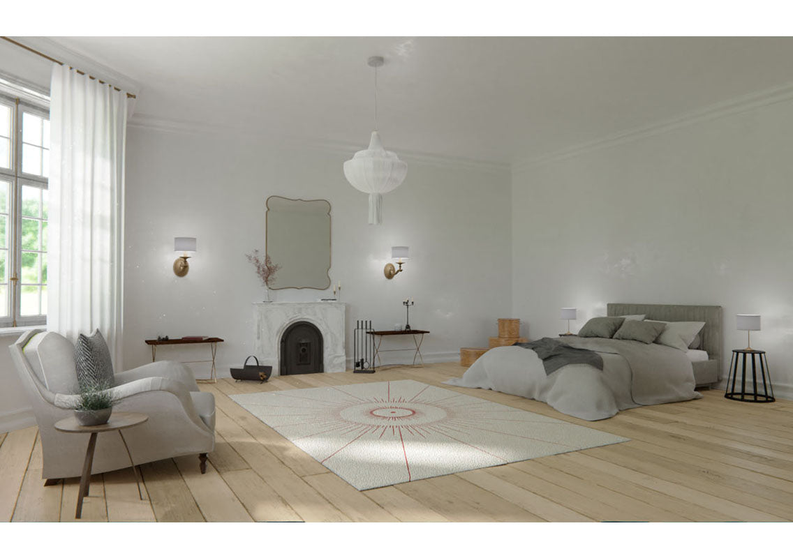 Light Square Rug