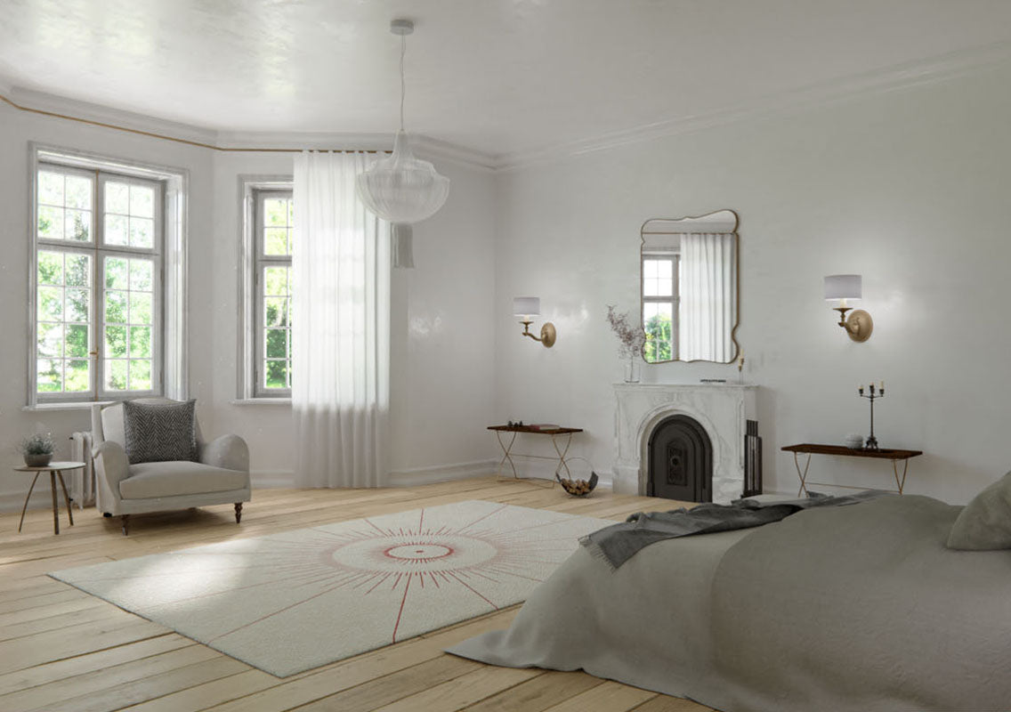 Light Square Rug