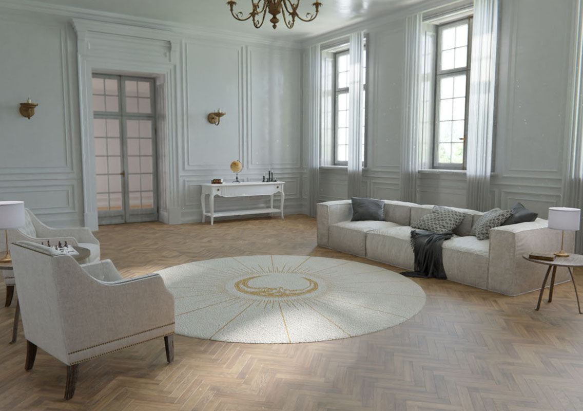 Moon Circle Rug