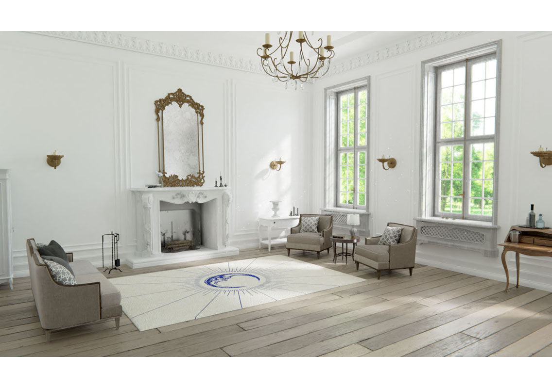Moon Square Rug