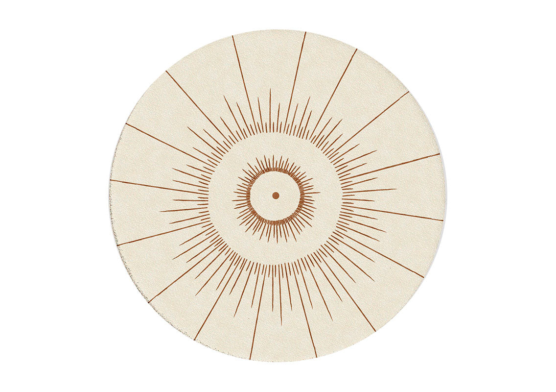 Light Circle Rug