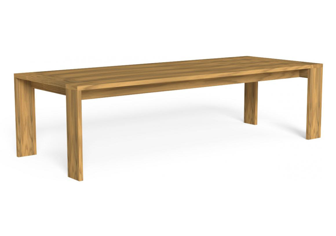 Argo//Wood Rectangular Dining Table Big