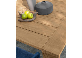 Argo//Wood Rectangular Dining Table Big