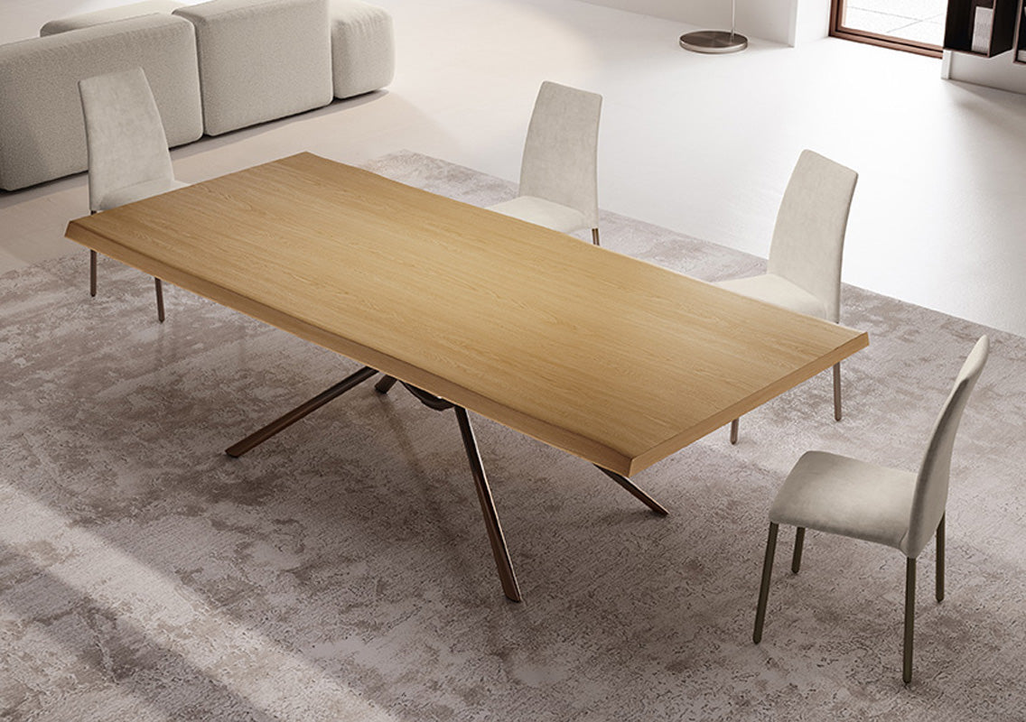 Air Rectangular Fixed Dining Table