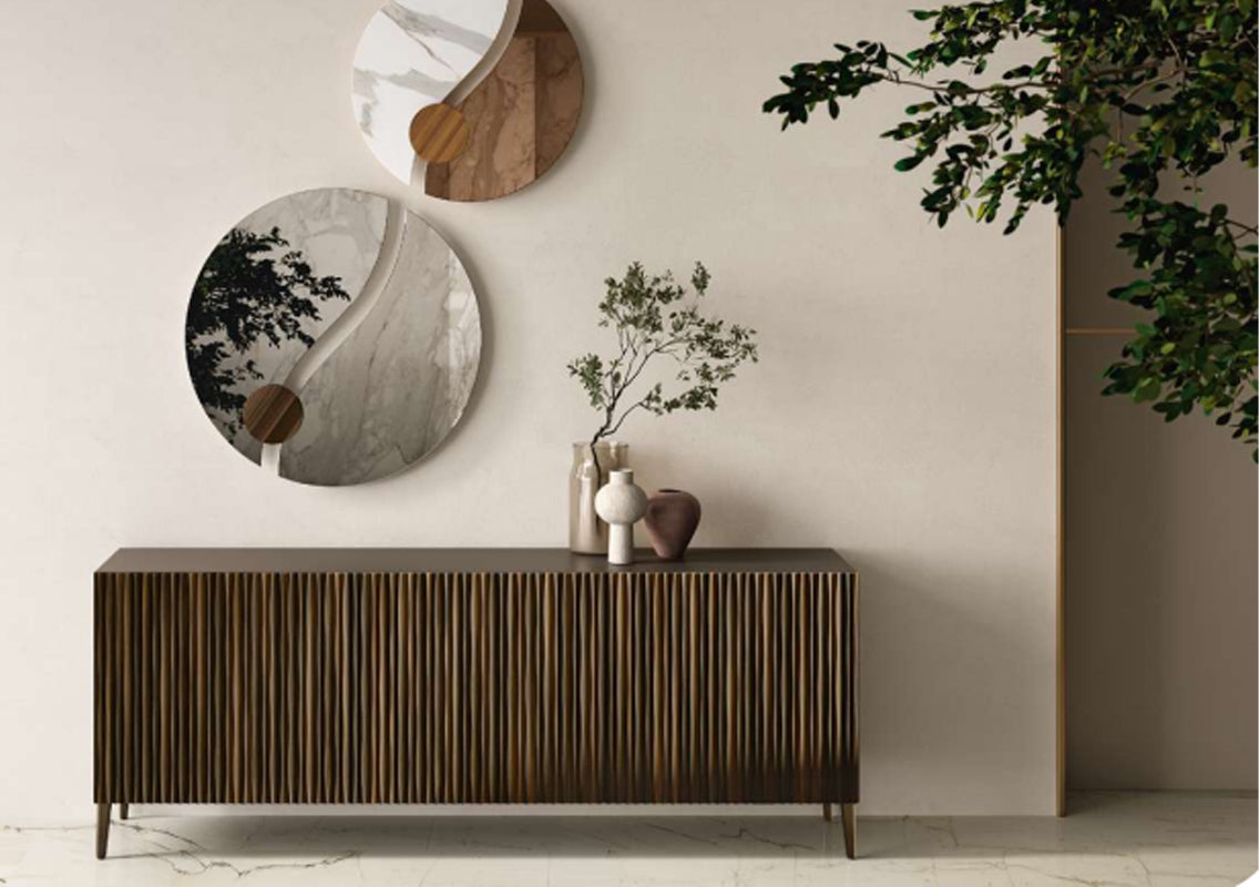 Musa Sideboard With Spessart Oak Veneer (Quick Ship)