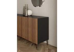 Musa Sideboard With Walnut Veneer – 2 Door (Quick Ship)