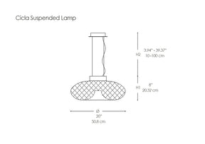 Cicla Suspended Lamp