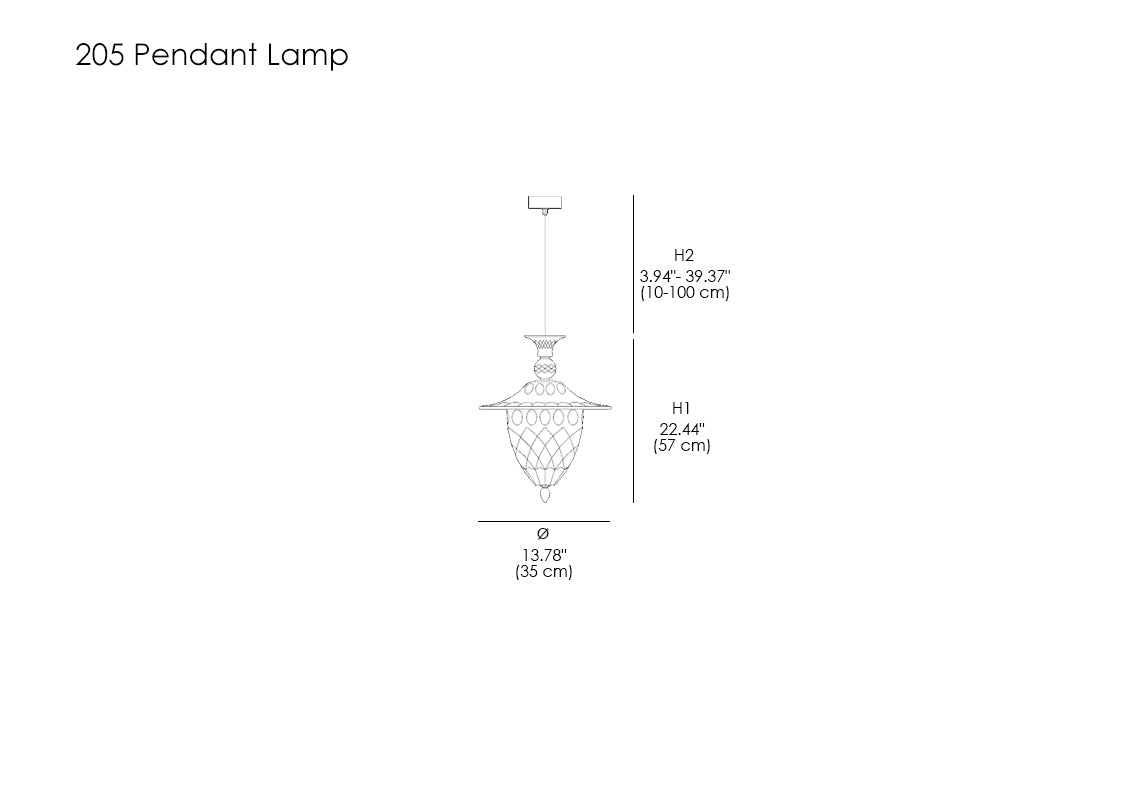 205 Pendant Lamp
