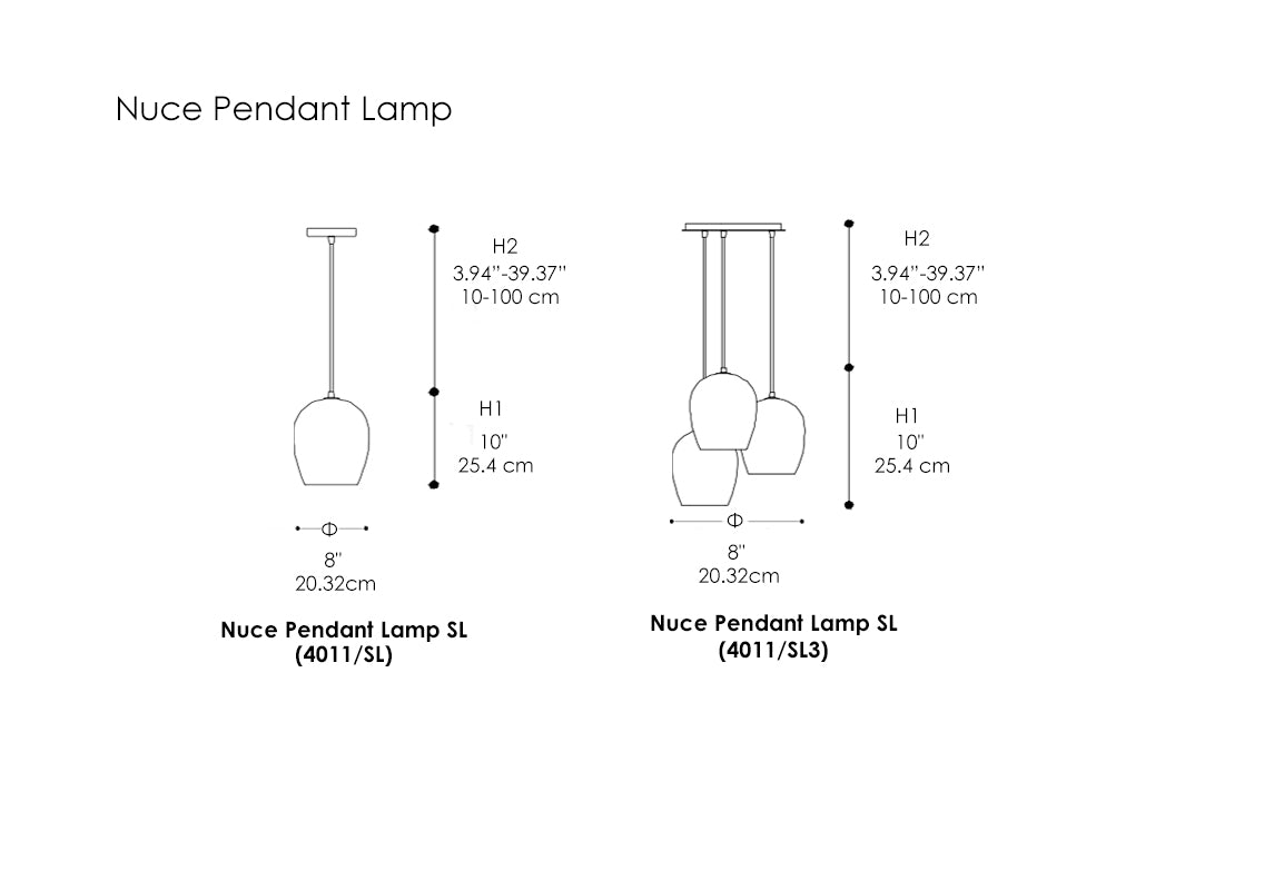 Nuce Pendant Lamp SL