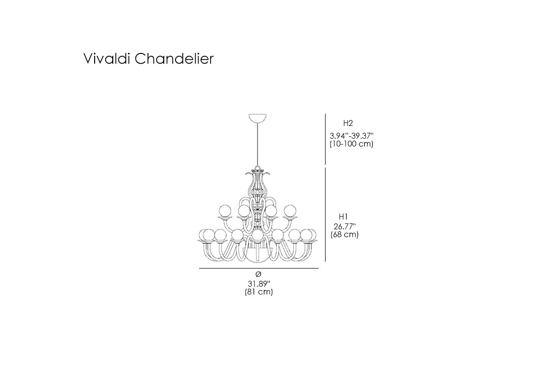 Vivaldi Chandelier