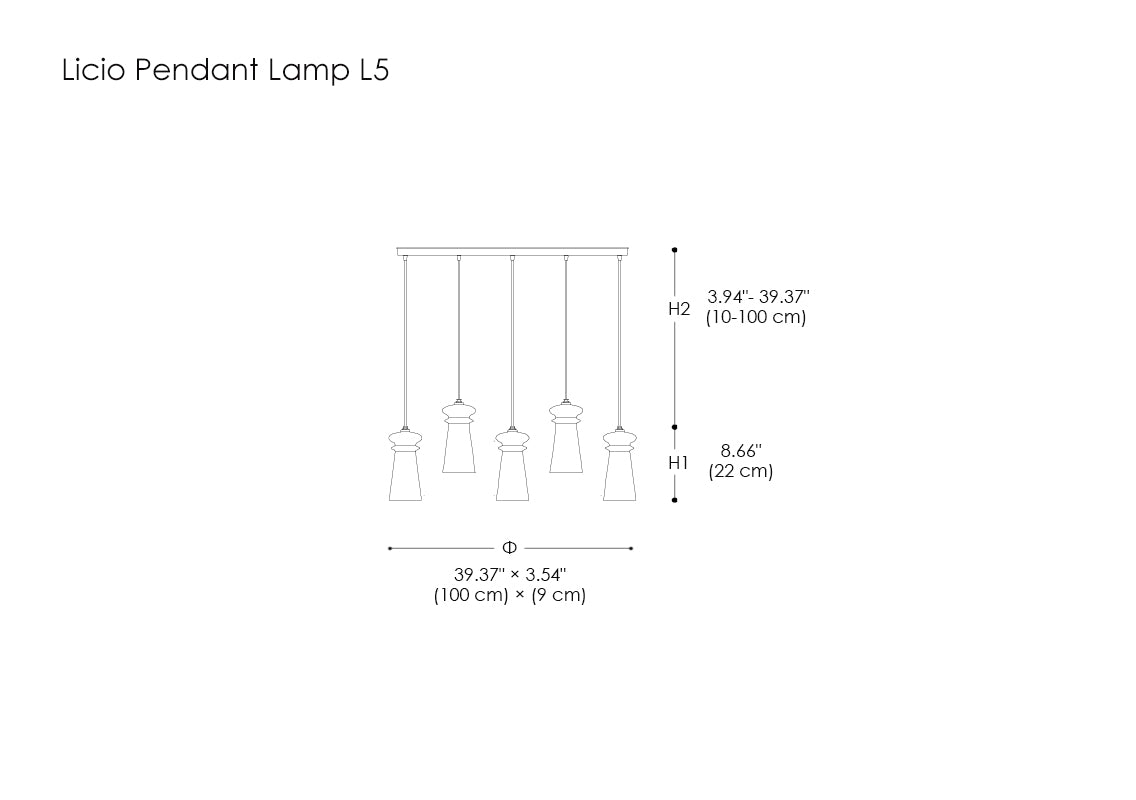 Licio Pendant Lamp L5