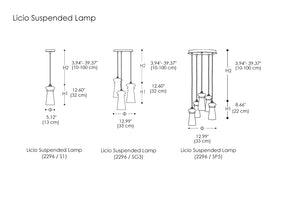 Licio Suspended Lamp