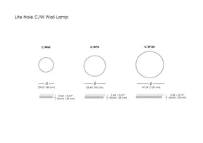 Lite Hole C/W Wall Lamp