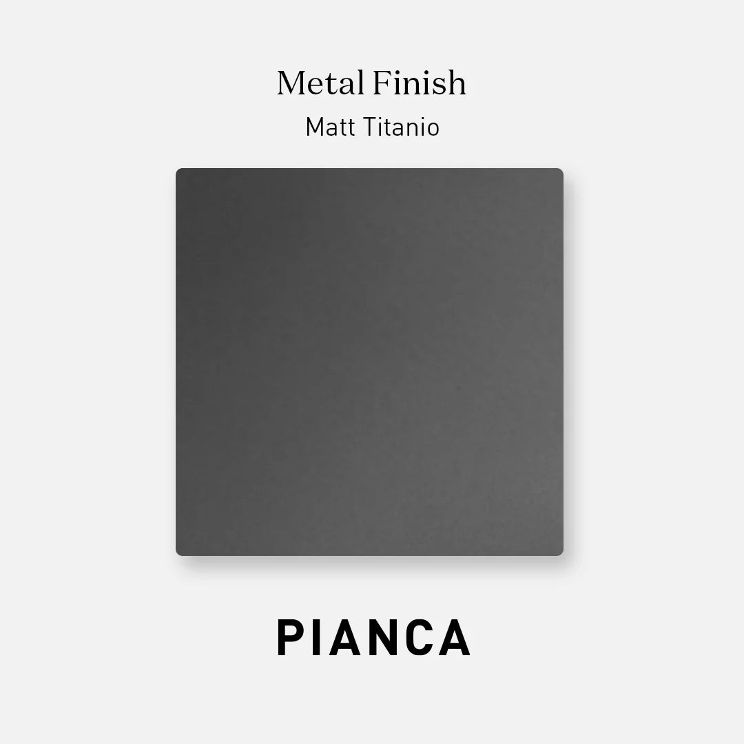 Dedalo Dresser With Plinth - Dark Gray Ash (Quick Ship)