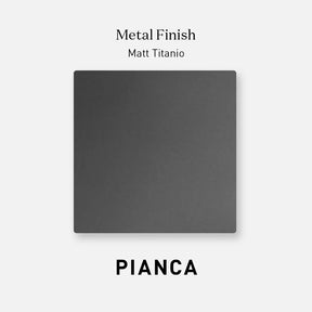 Dedalo Dresser With Plinth - Dark Gray Ash (Quick Ship)