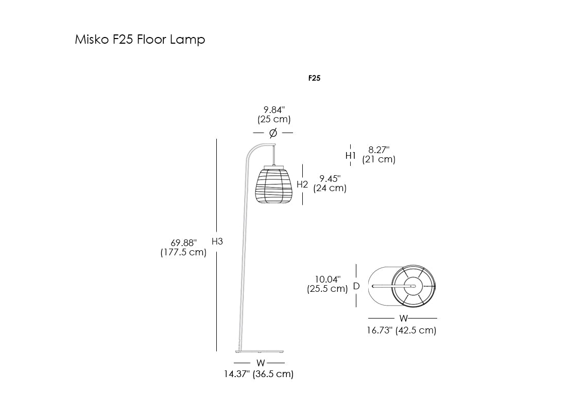 Misko F25 Floor Lamp