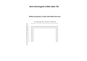 Mono Coffee Table 100