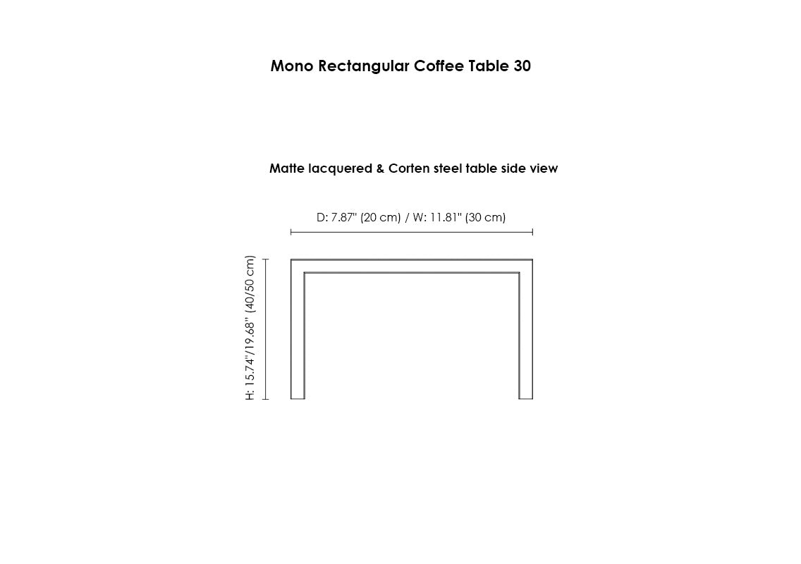 Mono Coffee Table 30