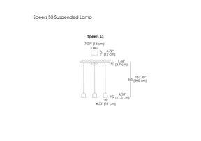 Speers S3 Suspended Lamp