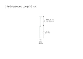 Stile Suspended Lamp SG-A