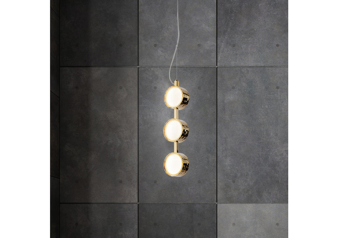 Limelight Small Circle Vertical Pendant Light 21202/S3