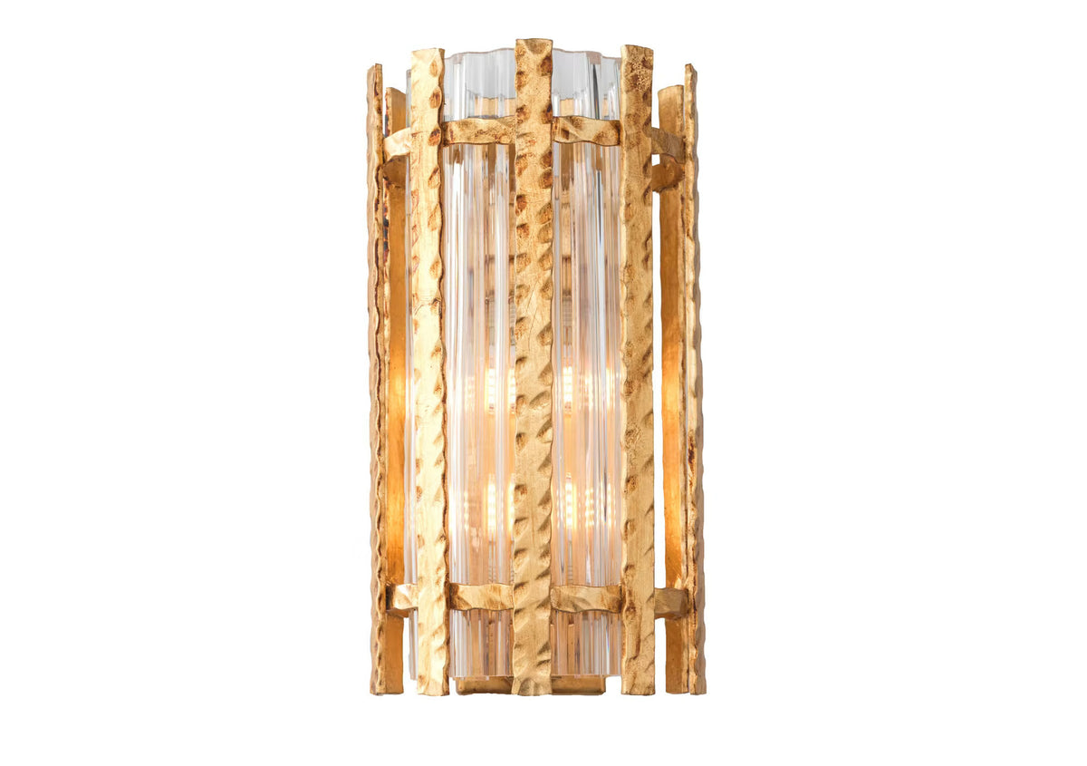 New Directions Classic Small Gold Wall Lamp