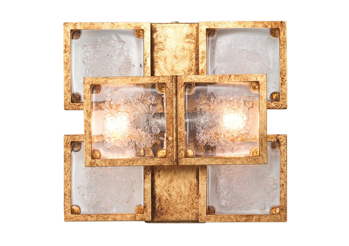 New Directions Decorative Grid Small Wall Lamp
