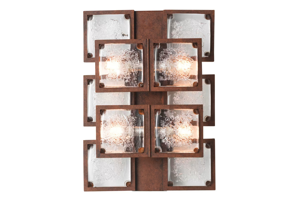 New Directions Decorative Grid Wall Lamp