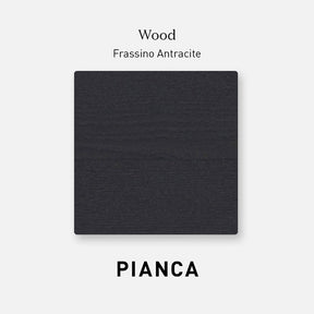 Dedalo Dresser With Plinth - Dark Gray Ash (Quick Ship)