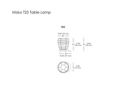 Misko T25 Table Lamp