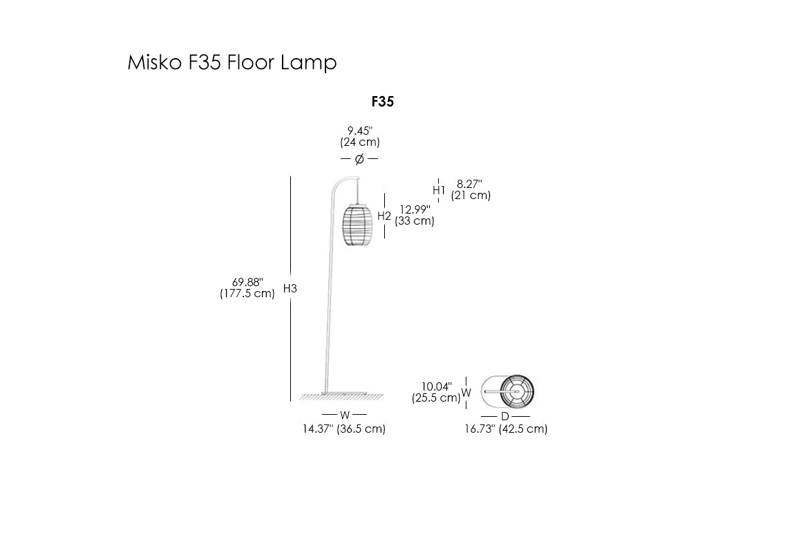 Misko F35 Floor Lamp