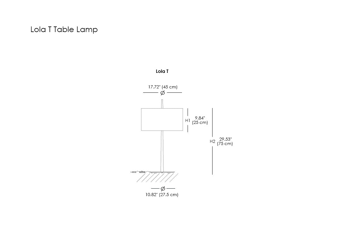 Lola T Table Lamp