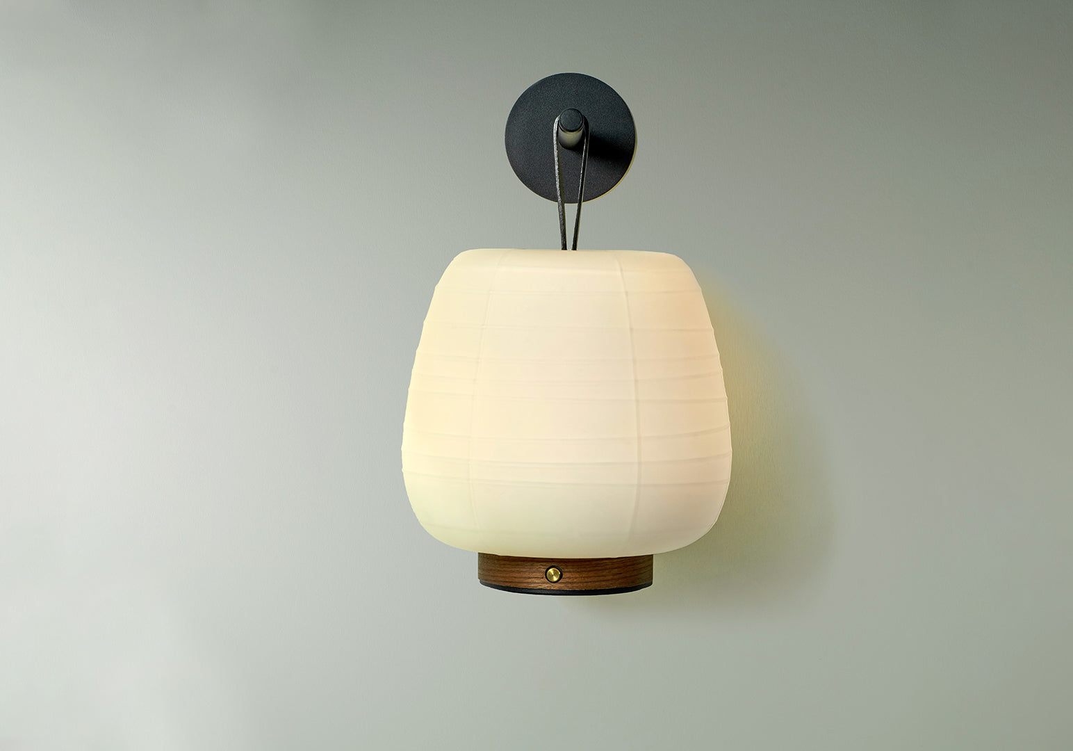 Misko Camp Walnut Table Lamp (Quick Ship)