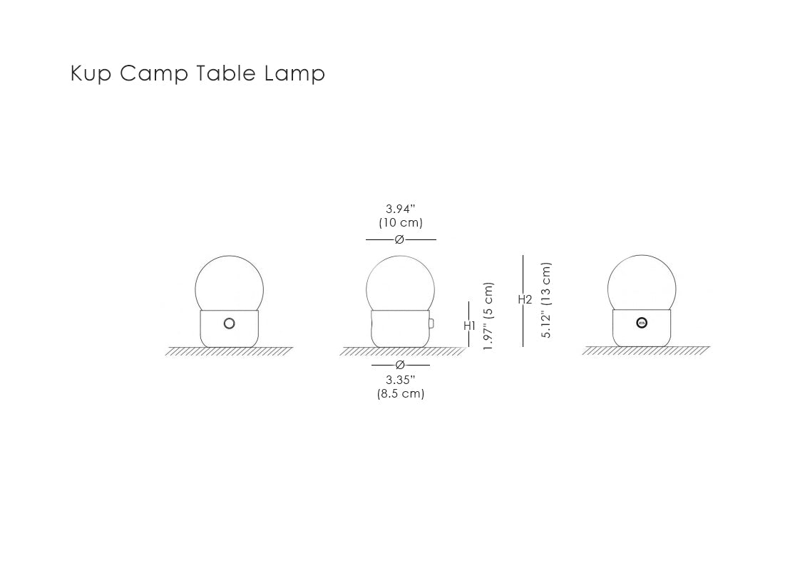 Kup Camp Table Lamp